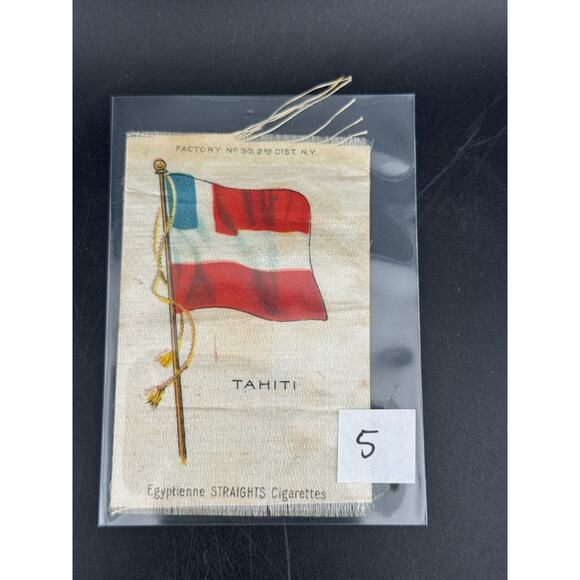 Assorted Flags Antique Cigarette Silks - Picture 9 of 10